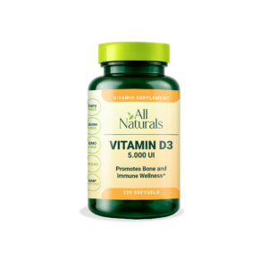 VITAMINA D3 5.000 UI (120 Softgels)