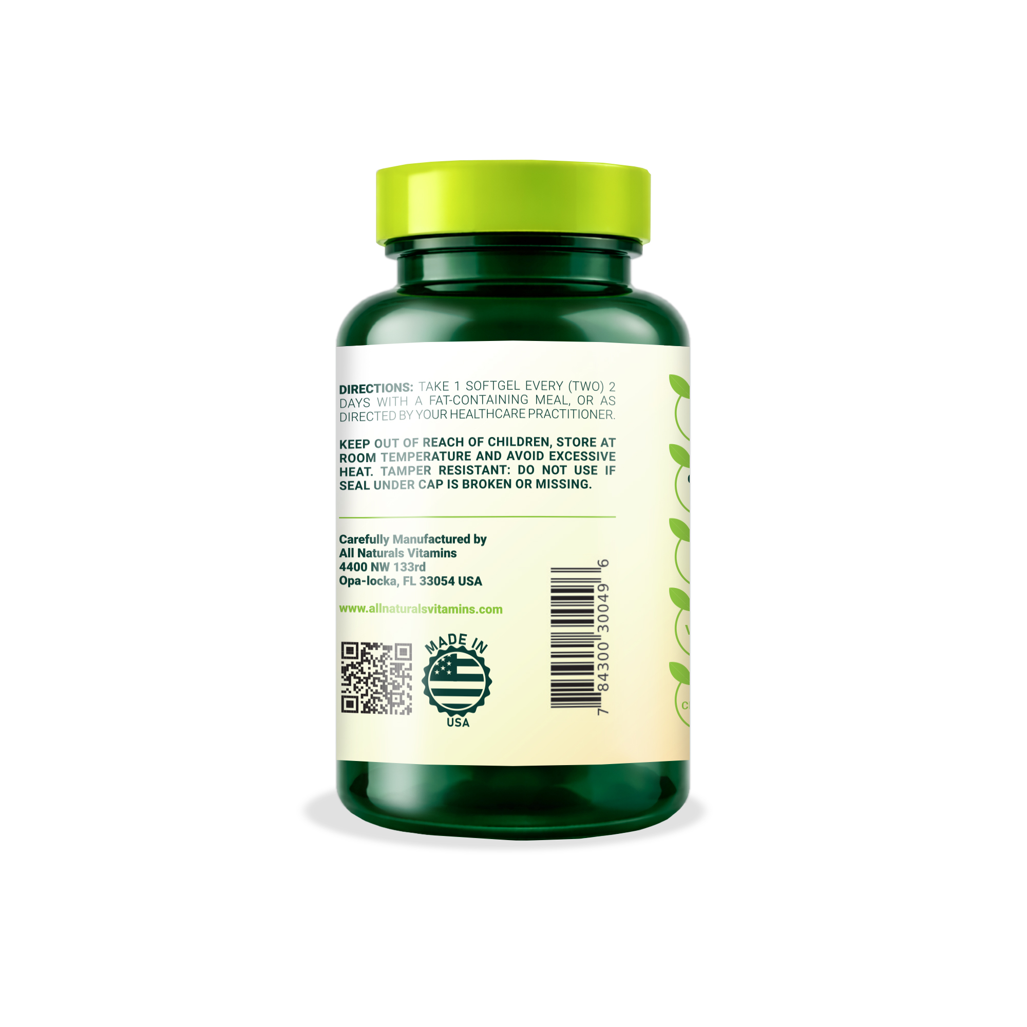 VITAMINA D3 10.000 UI (120 Softgels) - Imagem 3